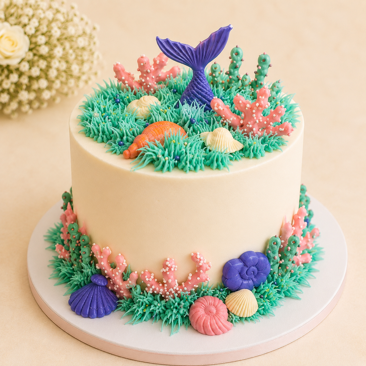 Mermaid  Cake