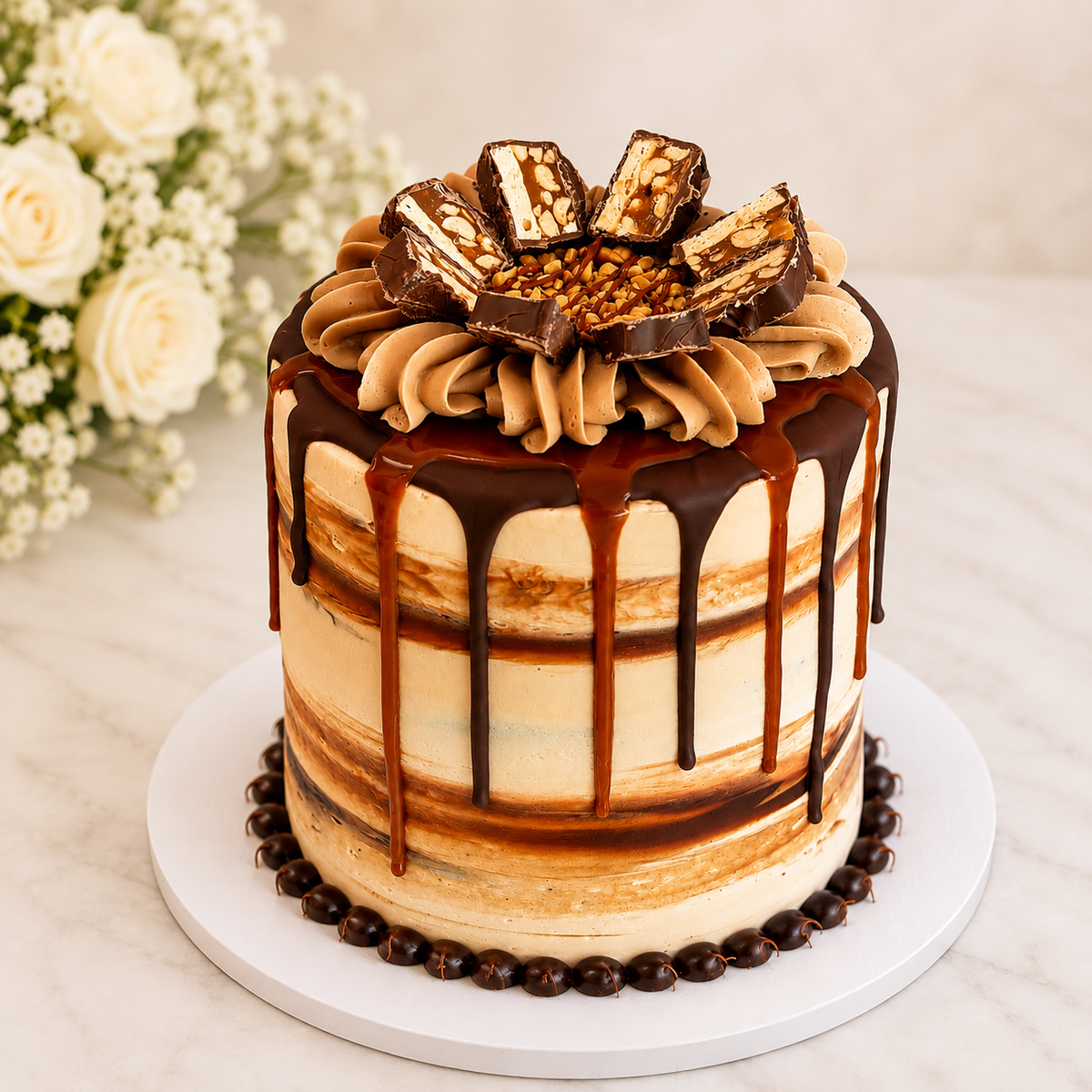 Snickers Cake