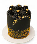 Black & Gold Cake