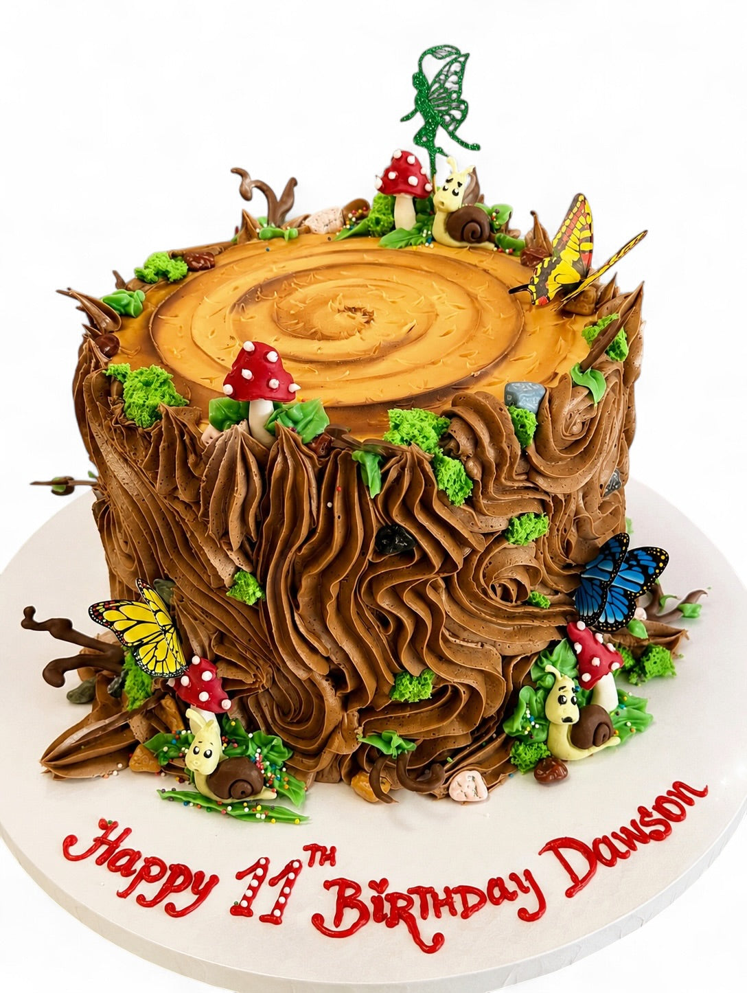 Log design Cake