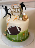 Football design cake