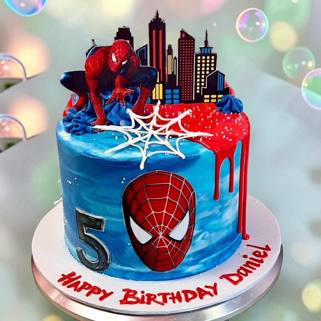 Spider Man Cakes