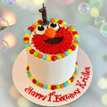Elmo Smash Cake