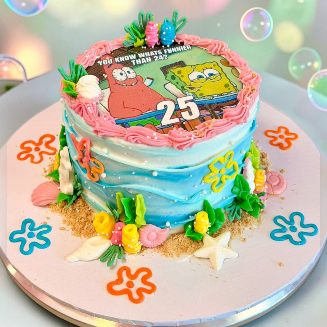 SpongeBob and Patrick cake