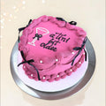 "Tini" design Heart shaped cake